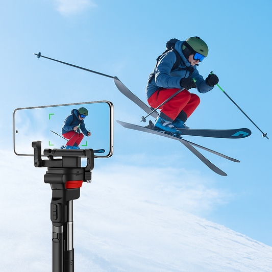AI Face Tracking Tripod – 360° Auto Follow Gimbal